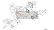 17310301A, Ingranaggio Condotto Avviamento Elettric, Ducati, 0