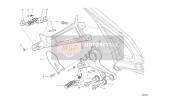 82411781A, R.H. Foot Peg Holder Plate, Ducati, 0
