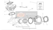 12021452BC, Paarung Waagrechter Zylinder/kolben, Ducati, 0