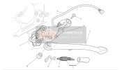 55610132A, Caballete Lateral, Ducati, 0