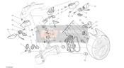 53010332A, Flasher Light Front Lh - Rear Rh, Ducati, 1