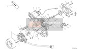 24221451BF, Compleet Generator Afdekking, Ducati, 0