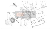 Alternatore-Coperchio carter laterale