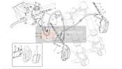 61840841A, Hose, Front Brake CYLINDER-CALIPER, Ducati, 0