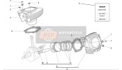 12020401B, Senkrechts Zylinder Mit Kolben, Ducati, 0