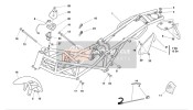 48210611AA, Fianchetto Dx 750 MONS/02 Usa, Ducati, 0