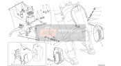 62640591A, Houder, Hoofdcilinder (Cb, Ducati, 3
