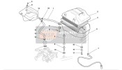 Induction d'air et évent d'huile