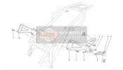 82410691A, Support REPOSE-PIEDS Arriere Droit, Ducati, 0