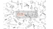 887132695, Clutch Fluid Pressure Measuring Tool, Ducati, 2