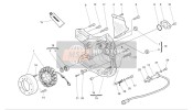 Alternador-Tapa del cárter lateral