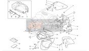 56410543A, Voorspatbord Carbon, Ducati, 1
