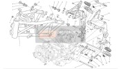 77916161B, FRAME-PLATE Rear Screw, Ducati, 0