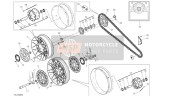 71312051A, Binnenste Spacer, Ducati, 2