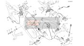 74113381A, Connector Comp, Exhaust Pipe, Ducati, 1