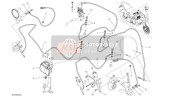 61811531A, Brake Hose Front Master Cyl.- Hydr. Unit, Ducati, 0