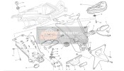 83015483A, Steunplaat, Ducati, 2