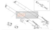 FRONT FORK(JKAZX900CDA032421&SIM;)