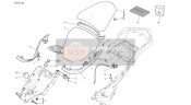 8291G071A, Seat Support, Ducati, 0