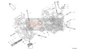 225P0111A, Crankcase Assembly 1505 - T-VRM, Ducati, 0