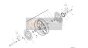 81910692AA, Front Wheel Spindle, Ducati, 2