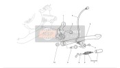 55610422A, Caballete Lateral, Ducati, 0