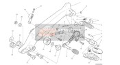 82412831AB, L.H. Foot Peg Holder Plate, Ducati, 0