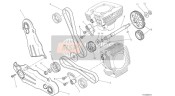 24511691AZ, Coperchio Cinghia Distribuzione Vertical, Ducati, 0