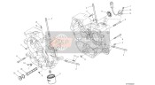 225P0073A, Complete HALF-CRANKCASES Pair, Ducati, 0