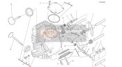 30124411AB, Complete Horizontal Head, Ducati, 0