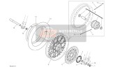 49640061AB, Spoke, Wheel, Ducati, 0