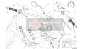 96881021AA, Lh Cnc Rearview Mirror Black Scr, Ducati, 0