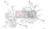 225P0131A, Crankcase Assembly 1410 T-VRM, Ducati, 0