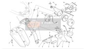 52510302A, Fanale Illuminazione Targa, Ducati, 2