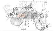 Hoofd-Licht en elektrische bedrading