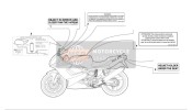 43311701A, Etiqueta Helmet Holder, Ducati, 2