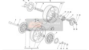 50121051AA, Front Wheel, Ducati, 0