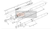 34022821A, Fork Leg Assy, Left, Ducati, 0