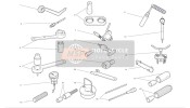 887133219, Timing Belt Roller Reaction Tool, Ducati, 2