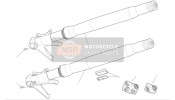 FRONT FORK(JKAZX900CDA032421&SIM;)