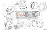 12022971B, Paarung Kolben/zylinderlaufbuchse, Ducati, 0