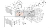 80011521B, Tuyau Eau Thermostat Radiateur, Ducati, 1