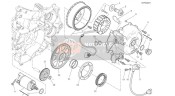 24221251AA, Deckel, Stromgenerator, Ducati, 1