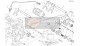 18220381B, Gearbox Drum Flange Assembly, Ducati, 2