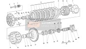 17020202A, Clutch, Crankshaft Gears Set, Ducati, 0