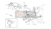 Hintere hydraulische Bremse