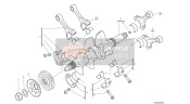 14622681AB, Crankshaft Assembly S48.41 V4-R Sel. 2, Ducati, 0