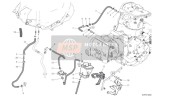 Scatola metallica del tubo dell'aria calda