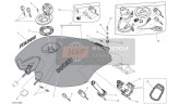 59821651C, Rotors And Key Kit, Ducati, 0