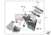 65908563858, Counterpart For Clamping Piece, BMW, 2
